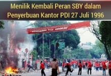 Tragedi 27 Juli 1996, peristiwa Kudatuli. Foto: istimewa.