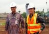 Anies Baswedan bersama tersangka korupsi proyek rumah DP Rp 0, Yoory Corneles, Direktur PD Pembangunan Sarana Jaya.