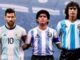 Satu Masa, Legenda Sepakbola Argentina Akhiri Karir di Indonesia Lionel Messi, Diego Maradona, Mario Kempes