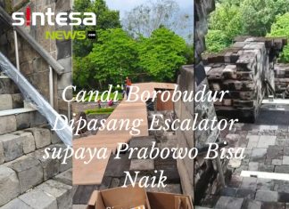 Demi Prabowo Bisa Naik, Candi Borobudur Dipasang Eskalator