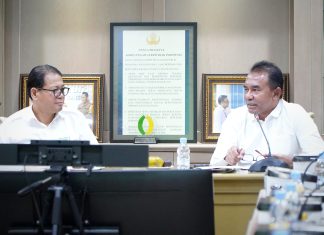 Bupati Flores Timur Antonius Doni Dihen Koordinasi dengan Bapanas untuk Kebutuhan Beras Para Pengungsi Erupsi Gunung Lewotobi