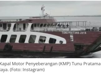 Penyebab Kapal Ferry KMP Tunu Pratama Jaya Tenggelam, Kebocoran di Ruang Mesin