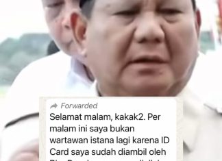 Wartawan CNN Tanya Prabowo soal MBG, Eh Kartu Pers-nya Dicabut Istana