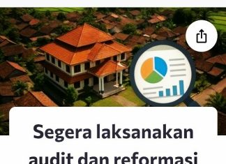 Segera Laksanakan Audit dan Reformasi Anggaran Dana Desa