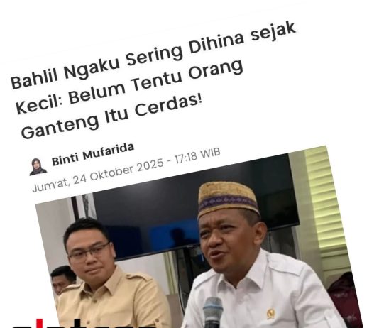 Unggahan Meme Bahlil sebagai Akibat dari Kebijakan Yang Blunder